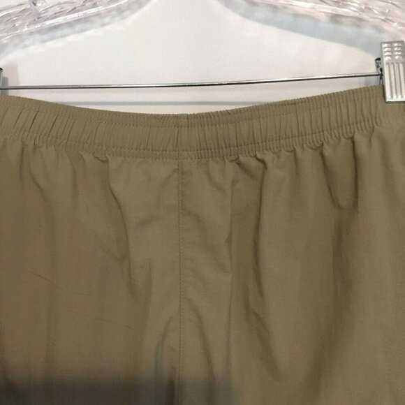 Columbia Sandy River Shorts Elastic Waist Pull-On Nylon Size Women's 3XL Tan - Picture 2 of 11